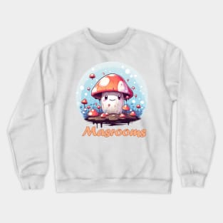 Chanterelle mushrooms Crewneck Sweatshirt